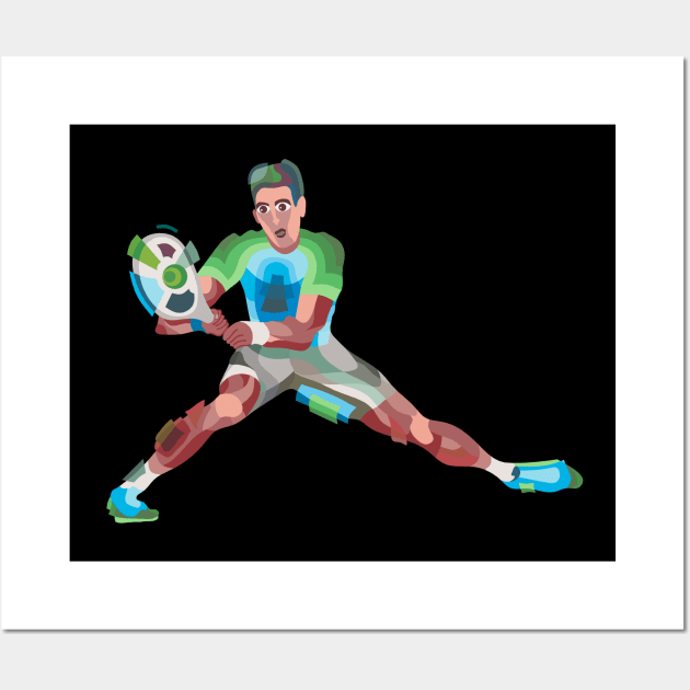 ICONIC POSE OF THE TENNIS KING Wall Art by STYLIZED ART